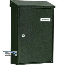 BURG Aufh�ngebriefkasten LETTER - Stahl verzinkt gr�n