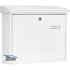 BURG Aufh�ngebriefkasten JOURNAL - Stahlblech verzinkt wei�