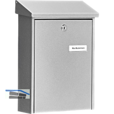 BURG Aufh�ngebriefkasten DAILY - Stahl verzinkt silberf�rbig