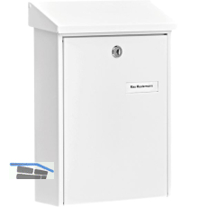 BURG Aufh�ngebriefkasten DAILY - Stahl verzinkt wei�