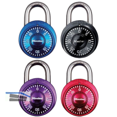 MASTER LOCK Vorhangschloss 1533 EURD Tresor Zahlenschloss, 40 mm, bunt, SB