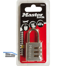 MASTER LOCK Vorhangschloss 7630 EURD Zahlenschloss, 30 mm, SB