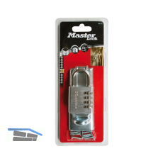 MASTER LOCK Zahlenschloss mit Anlegarbe 40 mm, Aluminium SB