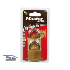 MASTER LOCK Vorhangschloss 140 EURT Messing, Breite 40 mm, gleichsperrend SB-2