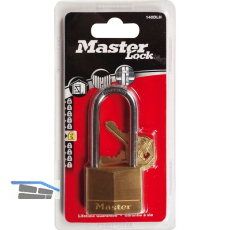 MASTER LOCK Vorhangschloss 140 EURDLH Messing, Breite 40 mm, verschsp. SB