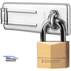 MASTER LOCK Vorhangschloss mit Anlegarbe 40 mm SB