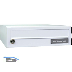 BURG Hausbrieffach eBoxx A 625, Breite 380, H�he 115 mm, wei�