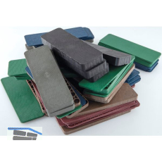 GV Beutel Unterlegplatte 180x60mm, 75 Stk. sortiert