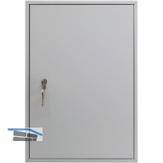 BURG-W�CHTER Schl�sselschrank PZ 6850, mit 200 Haken, Stahl lichtgrau