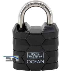 BURG-W�CHTER Vorhangschloss 490 Ocean, verschiedensperrend, Breite 40 mm