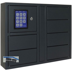 ROTTNER Schl�sselsafe Key Depot 6, 460 x 570 x 118 mm, Stahl anthrazit
