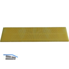 ROTO GL-Klotzkette 80x298x4mm, gelb