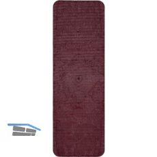 GV Unterlegplatte, 180 x 60 x 3 mm, Kunststoff, rot