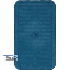 GV Unterlegplatte, 100 x 60 x 2 mm, Kunststoff braun