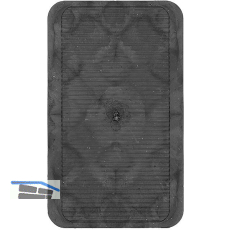 GV Unterlegplatte, 100 x 60 x 15 mm, Kunststoff grau