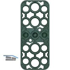 GV Unterlegplatte, 120 x 50 x 3 mm, Kunststoff, gr�n