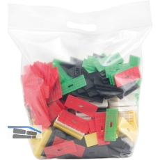 GV Beutel Unterlegplatte 60x40mm, 300 Stk. sortiert