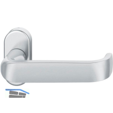 FSB FH-Rahment�rdr�cker 09 1268 Standfl�gel ovale Rosette Edelstahl matt