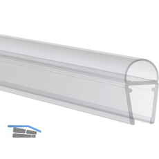 REHAU Streifdichtung f�r 6 - 8 mm, 2500 mm, Kunststoff transparent