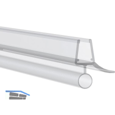 REHAU Wasserabweisprofil mit Streifdichtung 6-8mm,2010mm,Kunststoff transparent