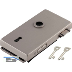 Schloss JUNIOR OFFICE CLASSIC BB m.2 Schl�sseln,links,Edelstahl-Effekt (11.282)