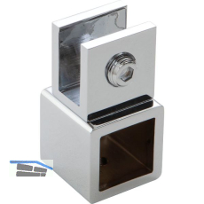 Glashalter SBA eckig, geschlossen , verstellbar