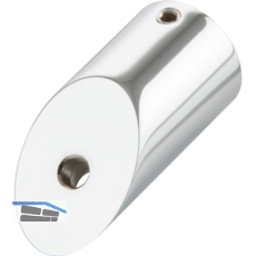 Wandhalter f�r Stabilisationsstange SBA, 45�, Messing verchromt poliert