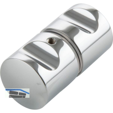 Duscht�rknopf KN-K4AL, 32 x 30 mm, Aluminium verchromt poliert