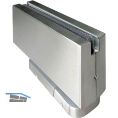 DORMA-Glas Austausch-Kit Universal Motion, ohne Feststellung, Edelstahl