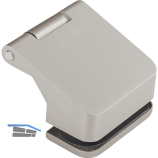 DORMA-Glas T�rband Fl�gelteil Junior Office 11.238, 38,5 mm, Edelstahl-Effekt