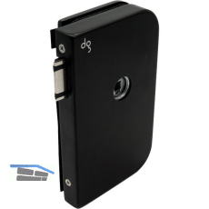 Schloss JUNIOR OFFICE unversperrbar, rechts, schwarz matt RAL 9005 (11.265)