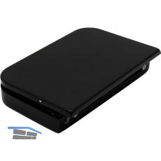 Gegenkasten Junior Office 11.207, rechts, Aluminium schwarz matt RAL 9005