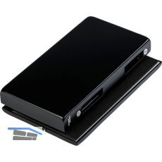 Gegenkasten Junior Office 11.286, links, Aluminium schwarz matt RAL 9005