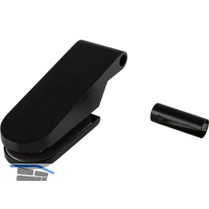 DORMA-Glas T�rband Fl�gelteil Studio Rondo 10.230, Glas 8 mm, schwarz matt