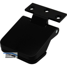 DORMA-Glas T�rband m.Rahmenteil Junior Office 11.239,Glas 8-10mm,schwarz matt