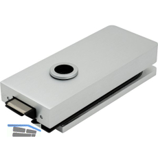 Schloss Studio 1121 unversperrbar, Glas 8 mm, Alu silber eloxiert (10.149)