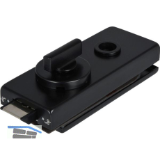 Schloss Studio Classic WC m. Riegelolive,Glas 8 mm,Alu schwarz RAL 9005 (10.006)