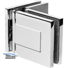 DORMA-Glas Duscht�rband MORANO S1 90� Glas-Glas, Messing glanzverchromt