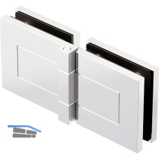 DORMA-Glas Duscht�rband TANORA S1 180� Glas-Glas, Messing glanzverchromt