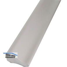 Schwallschutz 15 x 9 x 2000 mm, Aluminium silber gl�nzend