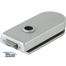 Schloss Studio Rondo unversperrbar, Glas 8 mm, silber eloxiert (10.201)