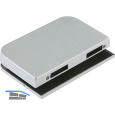 Gegenkasten Junior Office 11.206, links, Aluminium silber eloxiert