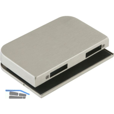 Gegenkasten Junior Office 11.206, links, Aluminium Edelstahl-Effekt