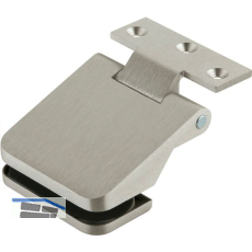 DORMA-Glas T�rband m.Rahmenteil Junior Office11.239,Glas 8-10mm,Edelstahl-Effekt