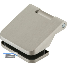 DORMA-Glas T�rband Fl�gelteil Junior Office 11.230, 38,5 mm,Edelstahl-Effekt