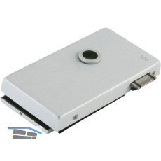 Schloss JUNIOR OFFICE CLASSIC unversperrt, links,silber eloxiert (11.284)