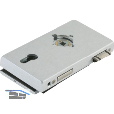 Schloss JUNIOR OFFICE CLASSIC PZ mit Wechsel f. Ros. ,links,silber elox.(11.270)