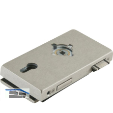 Schloss JUNIOR OFFICE CLASSIC PZ m.Wechsel f.Ros.,links,Edelstahl Effekt(11.270)