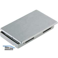 Gegenkasten Junior Office 11.287, rechts, Aluminium silber-eloxiert