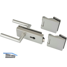 Beschlagsgarnitur Classic PZ, Aluminium Edelstahl-Effekt